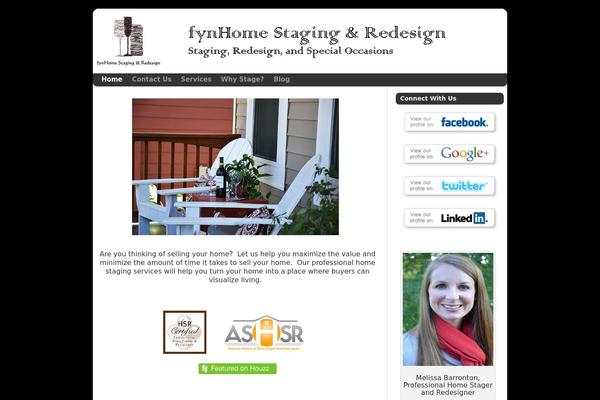Smallbiz theme site design template sample