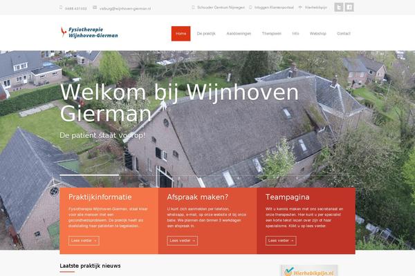 MediCenter theme site design template sample