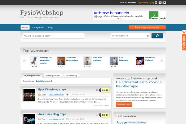 ClassiPress theme site design template sample