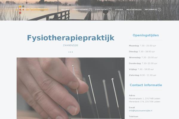 fysiozwanenzijde.nl site used Rocket