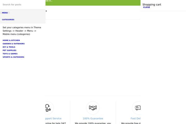 Woodmart-child theme site design template sample