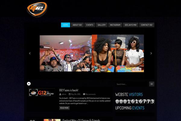 Clubber theme site design template sample