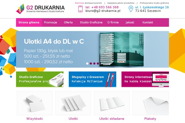 g2-drukarnia.pl site used Wpframework