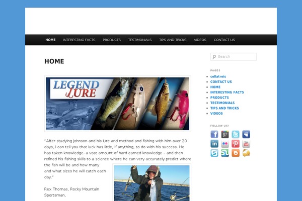 Twenty Eleven theme site design template sample