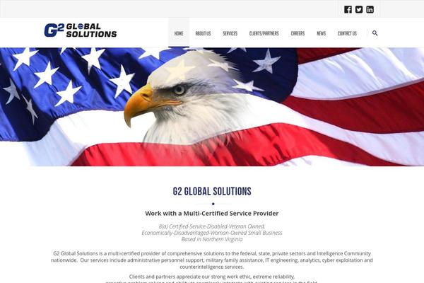 Solveto theme site design template sample