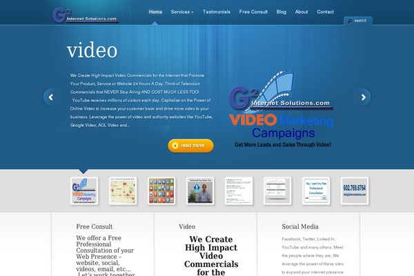 TheCorporation theme site design template sample