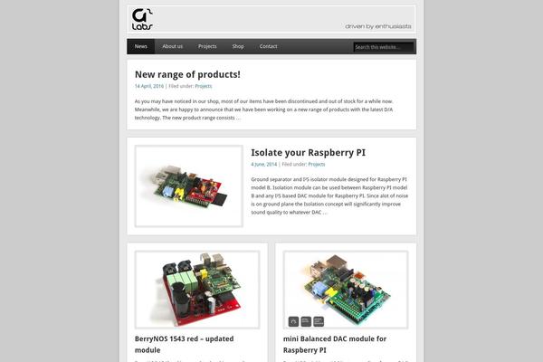 Esplanade theme site design template sample