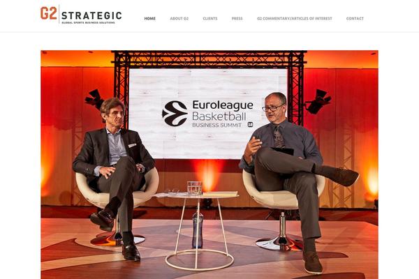 Infinite theme site design template sample