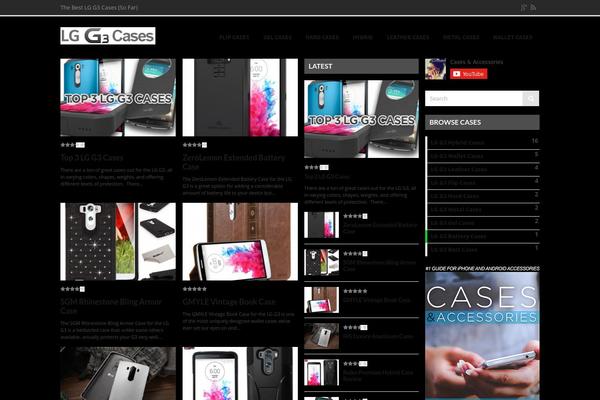 Solaris theme site design template sample