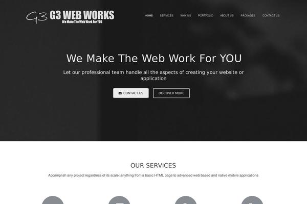 Site using Awesome Filterable Portfolio plugin