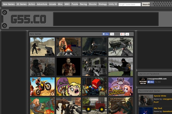 g55-min theme websites examples