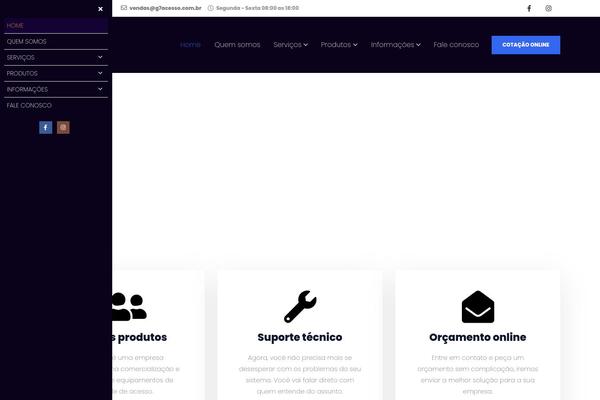 Tema theme site design template sample