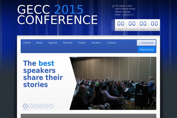 Expo18 Responsive Event Conference WordPress Theme theme site design template sample