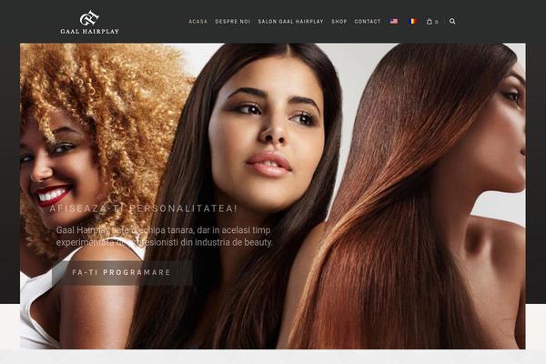 Luxury-spa theme site design template sample