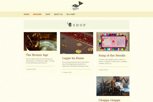 Malina theme site design template sample