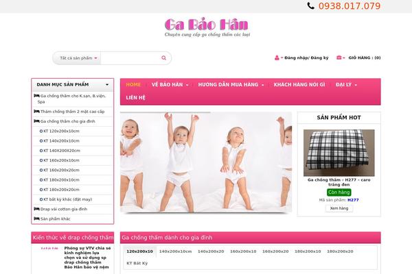 gabaohan.com site used Wp_woo_gomarket
