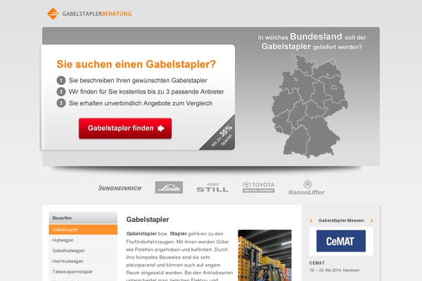 gabelstapler-beratung.de site used Gabelstapler-beratung