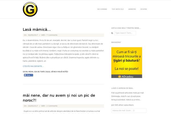 Site using Recent Facebook Posts plugin