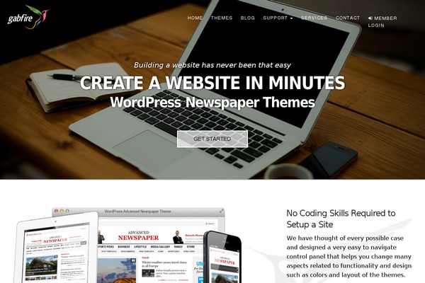 overtime theme websites examples