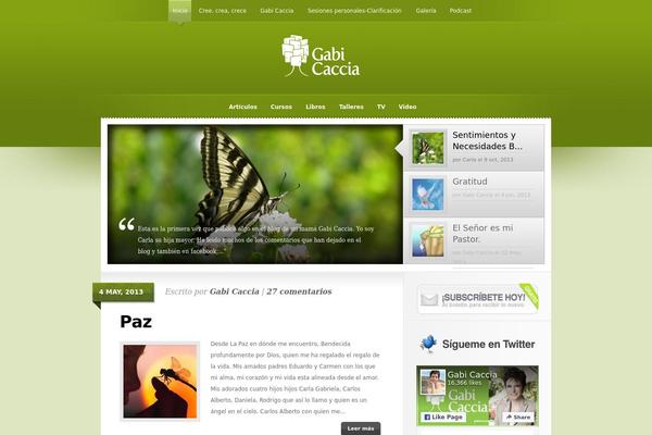 Glow theme site design template sample