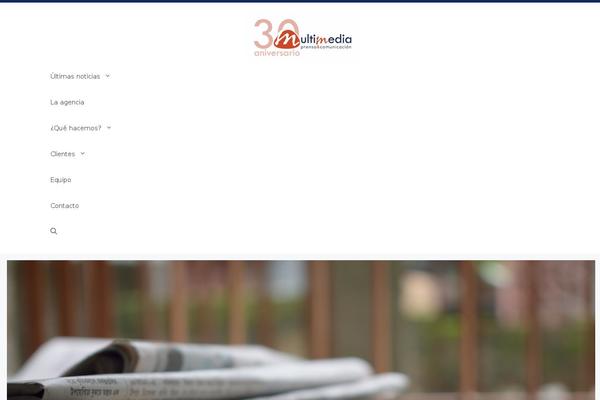 Generatepress_child theme site design template sample