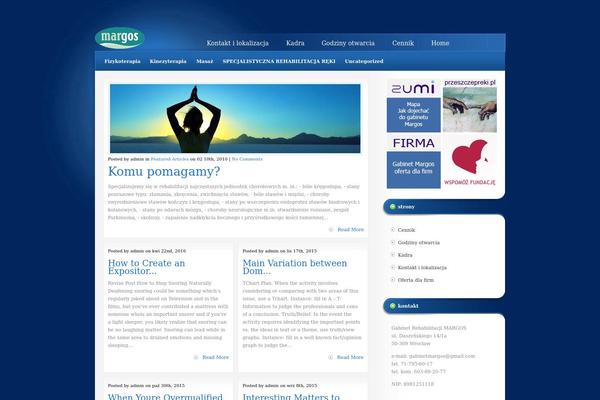 Studioblue theme site design template sample