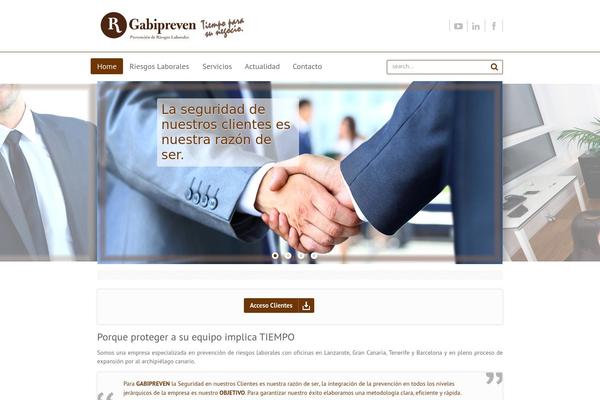 Nu_element theme site design template sample