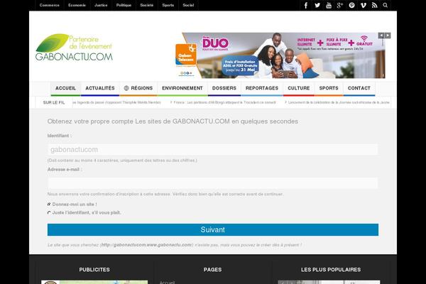 Newscard-pro theme site design template sample