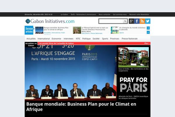 gaboninitiatives.com site used Thebusinessnews-single-pro