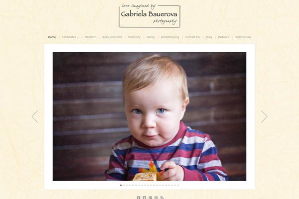 Organic_photographer theme site design template sample