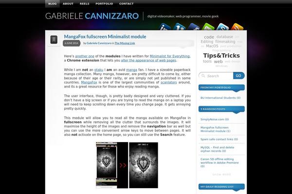 Mystique theme site design template sample