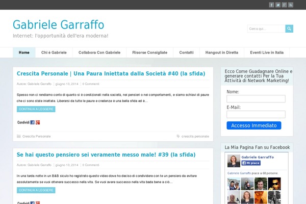 gabrielegarraffo.com site used PaperCuts