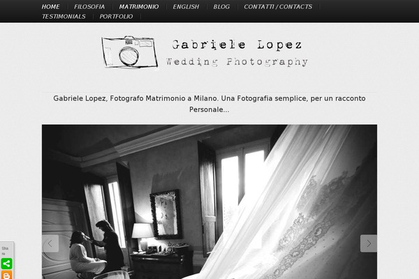 Reportage theme site design template sample