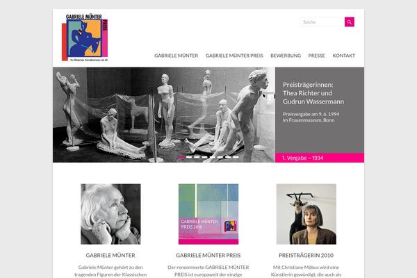 Spacious theme site design template sample