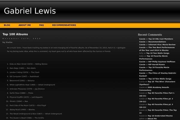 Layers theme site design template sample
