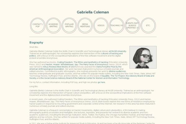 Gc theme site design template sample