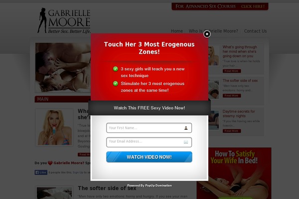 gabriellemoore.com site used Opinion