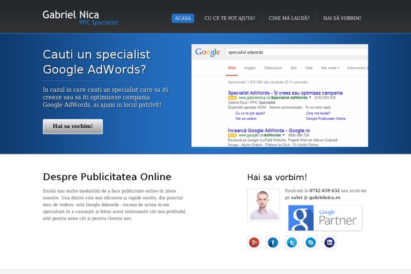 Figero theme site design template sample