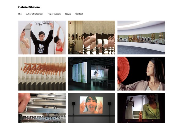 Portfolio Press theme site design template sample