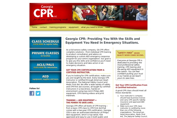 Site using Simple Social Share plugin