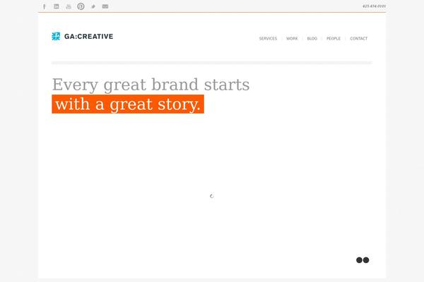 Eunoia theme site design template sample