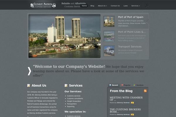 Lumin theme site design template sample