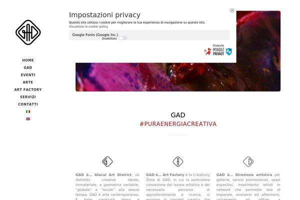 Site using Myagileprivacy plugin