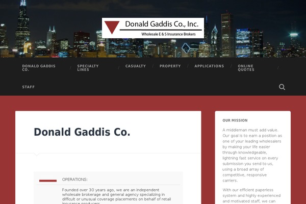 Baskerville theme site design template sample