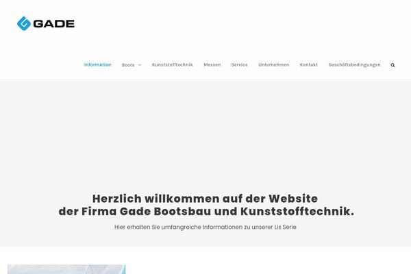 Infinite theme site design template sample