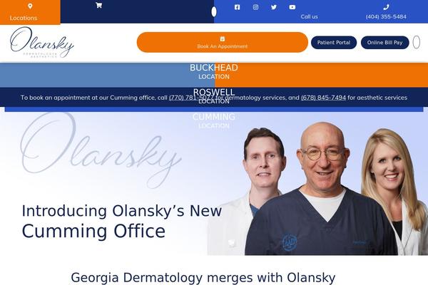 Starter theme site design template sample