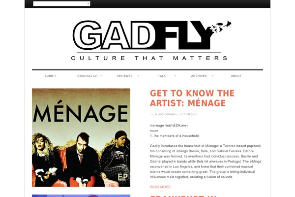 gadflyonline.com site used Seneca