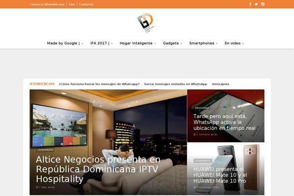Admag theme site design template sample