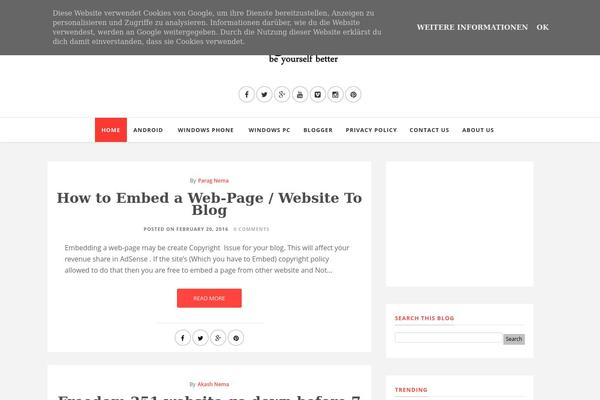 Sastro theme site design template sample