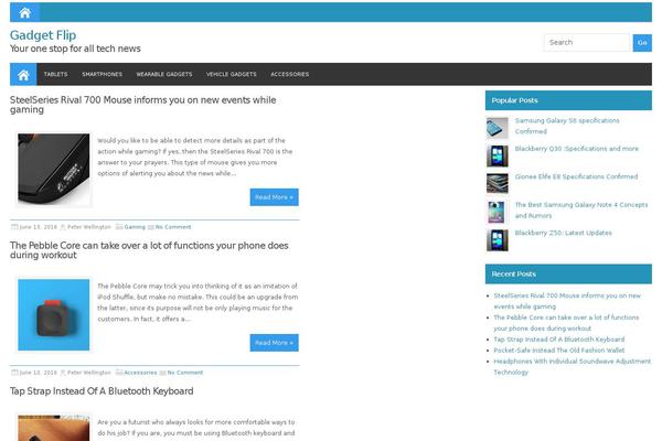 gadgetflip.com site used Highendwp-2